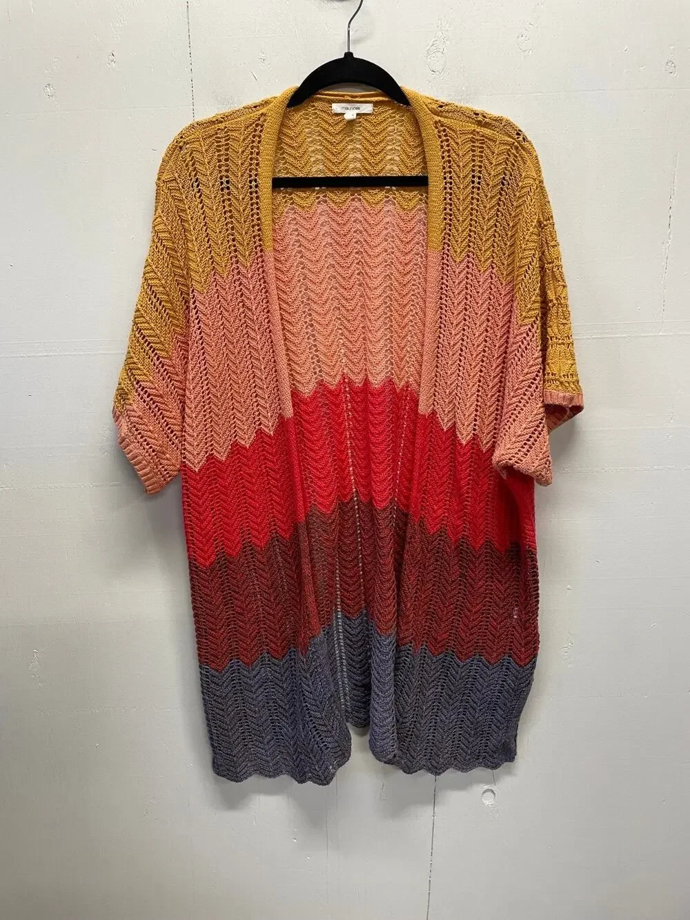 Maurice's Women's Sweater Cardigan Size Large Beautiful Fall Colors